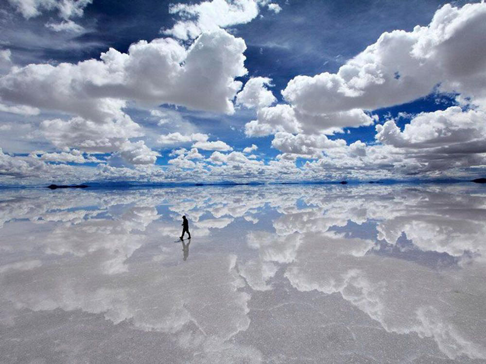 Salar de Uyuni (Bolivia), el mayor espejo del mundo
