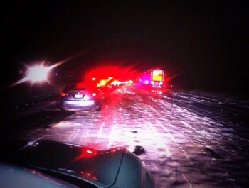 carretera nieve granizo