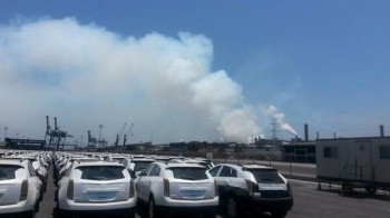 fuga de amoníaco en Lázaro Cárdenas 5