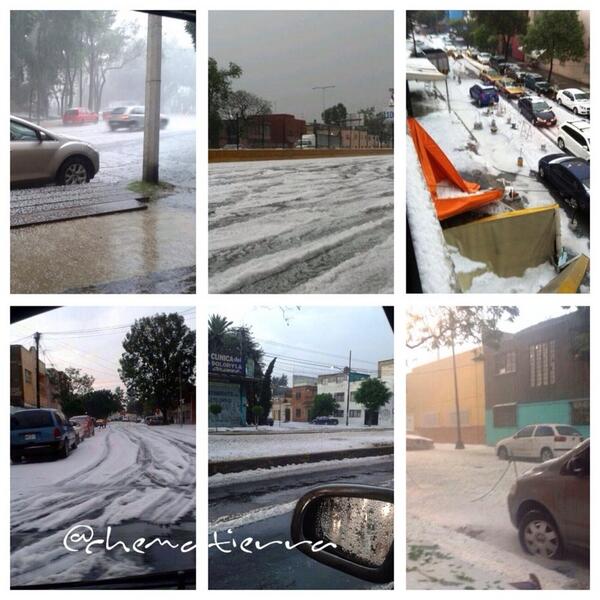 granizada en el DF 2