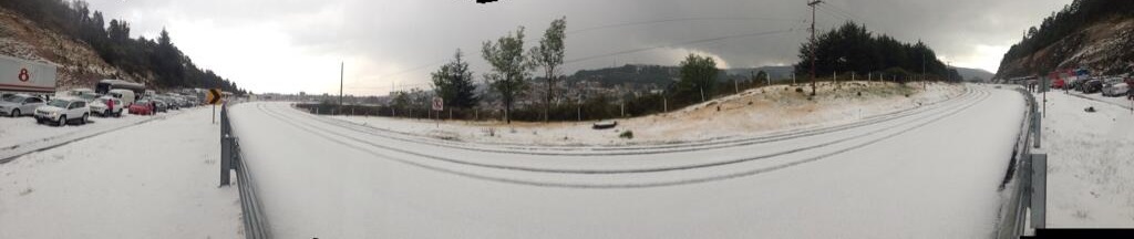 granizada en la México-Toluca 4