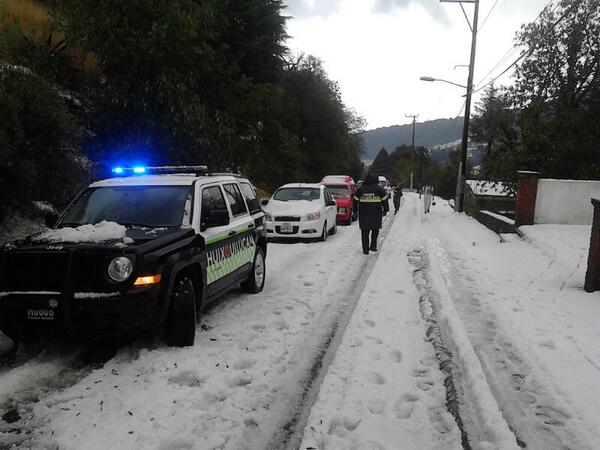 granizada en la México-Toluca 5