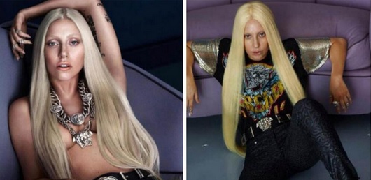 lady gaga photoshop con sin 2