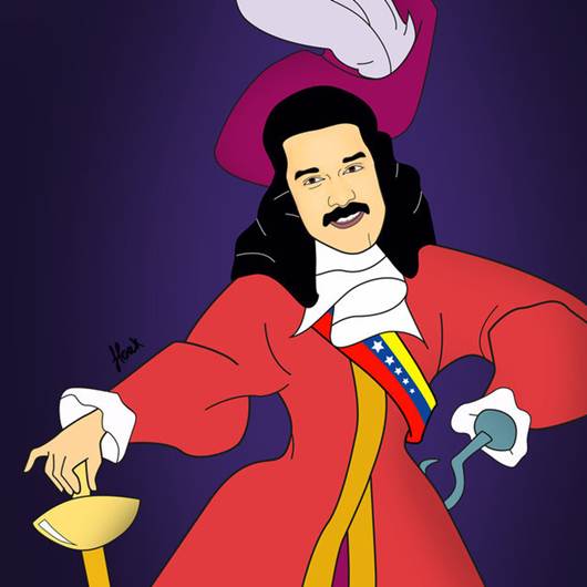 Nicolás Maduro como Garfio
