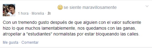 normalistas tiripetio atropellados post alegria