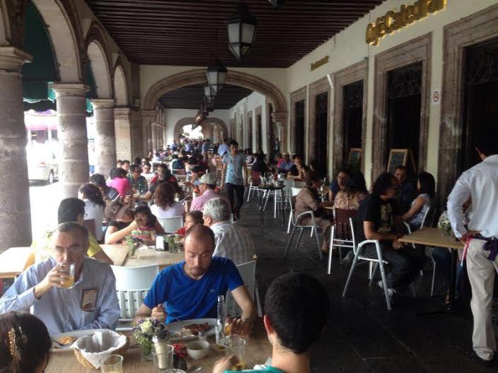 portales café turismo Morelia
