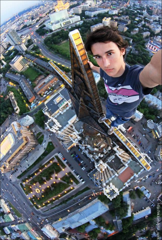 selfie extrema de Kirill Oreshkin 9