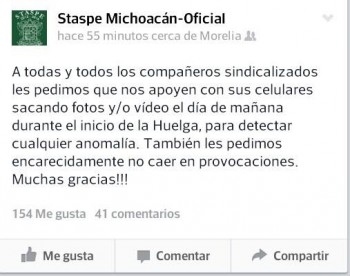 staspe huega michoacán