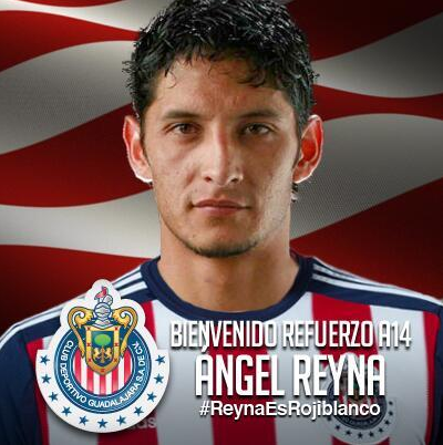 Angel Reyna es el nuevo refuerzo de Chivas