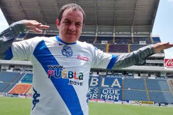 Cuauhtemoc Blanco llega a Puebla