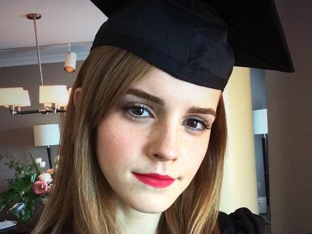 Emma Watson graduada