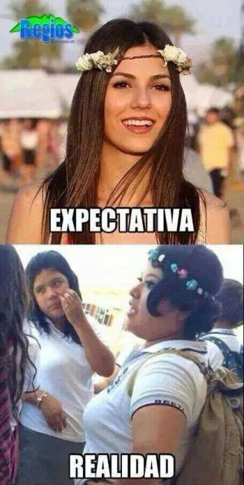 Expectativa y realidad