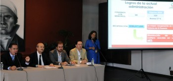 Fausto Vallejo rueda de prensa créditos