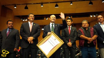Fauto Vallejo reconocimiento Moreliano Distinguido 2