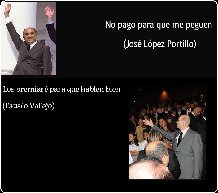 López Portillo frase no pago para que me peguen