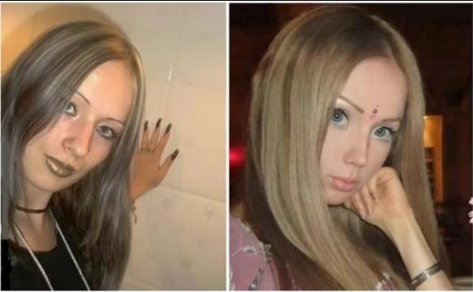 Valeria Antes y después