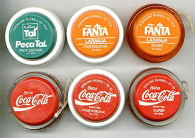 Yoyos de coca cola