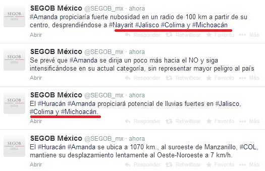 alerta huracán 24 mayo segob tw