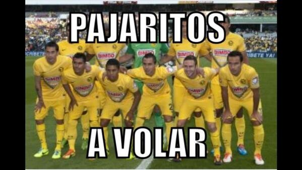 américa meme adiós pajaritos