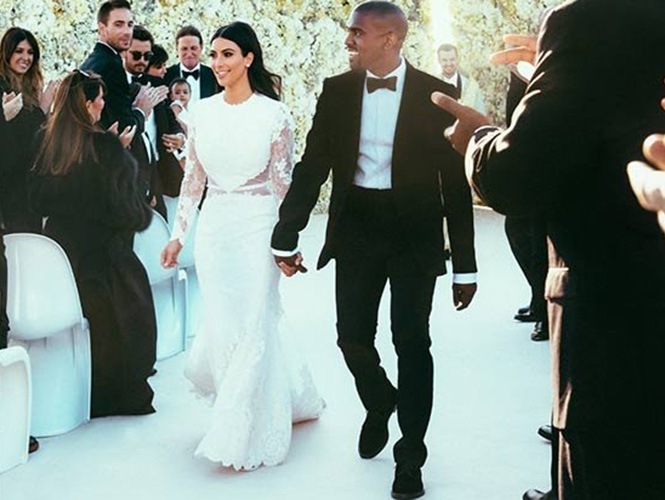 boda de Kim Kardashian y Kanye West