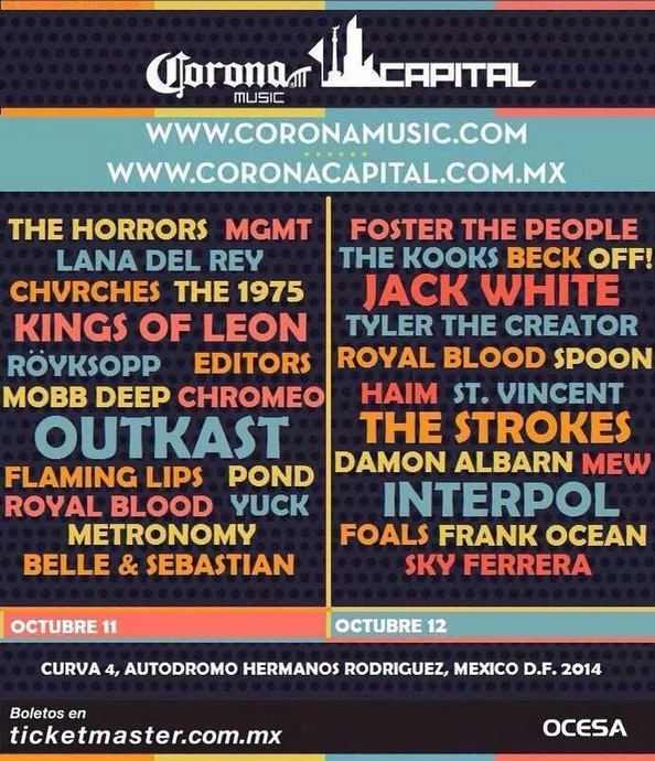 cartel Corona Capital 2014