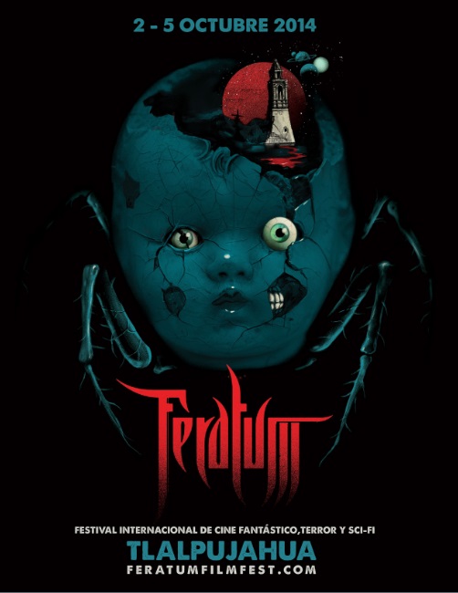 cartel FERATUM Festival Internacional de Cine Fantástico y Terror 2014