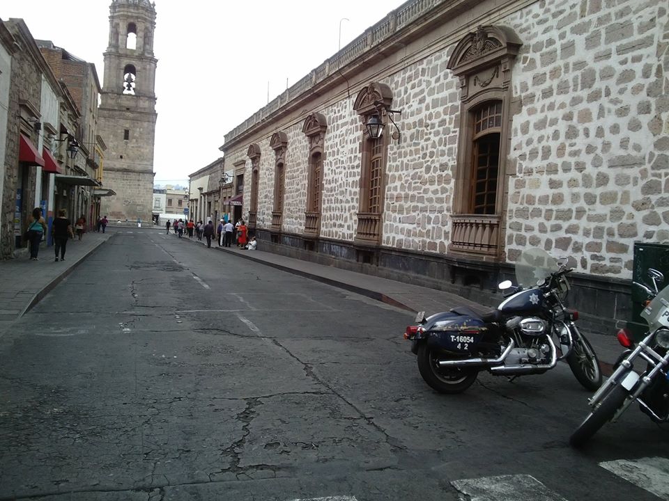 comerciantes cierran centro de morelia