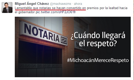 fausto vallejo notarias campaña tw miguel angel chavez