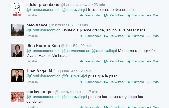 fausto vallejo vs staspe comisionado tw reacciones
