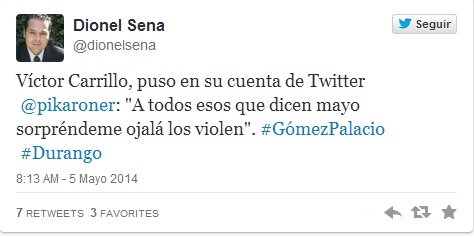 funcionario durango despedido ojala las violen mayo