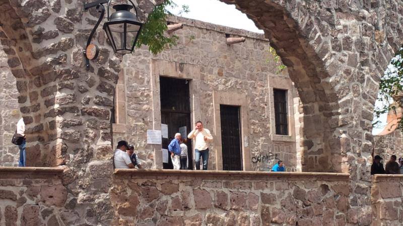 huelga SUEUM en la UMSNH
