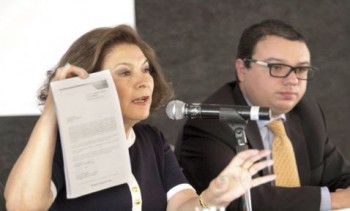 isabel miranda de wallace denuncia desvios en Michoacán