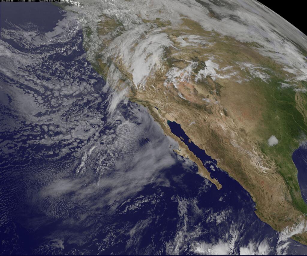 Foto de México compartida por la NASA este 5 de mayo