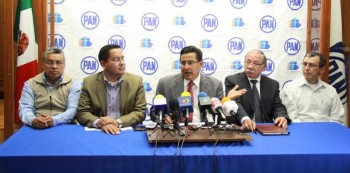 rueda de prensa PAN Michoacán Tacámbaro