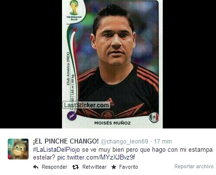 selección mexicana lista mundial meme estampita moises