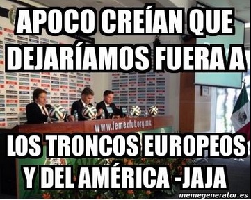 selección mexicana lista mundial meme troncos