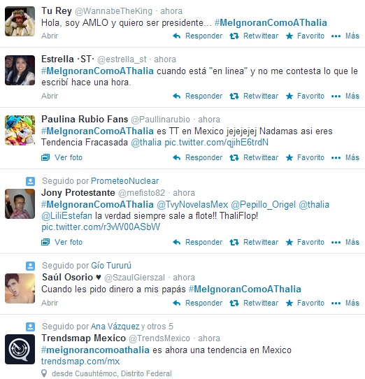 tahilia ignorada tuits