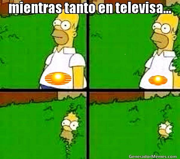 televisa se queda sin final meme homero