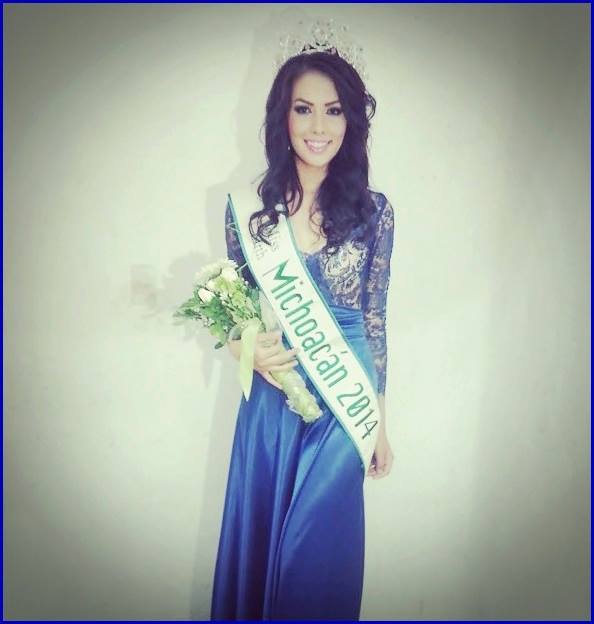 Cristina Cortéz Miss Earth Michoacán 2014 2