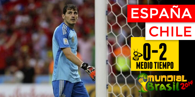 ESPAÑA VS CHILE-MEDIO