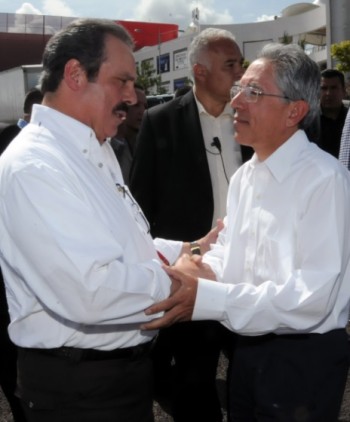 Enrique Martínez y Martínez titular Sagarpa con gobernador Salvador Jara Michoacán