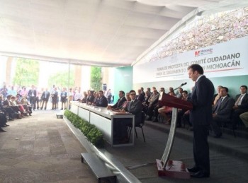 Luis Videgaray en Michoacán