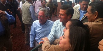 Peña Nieto y Salvador Jara primera visita