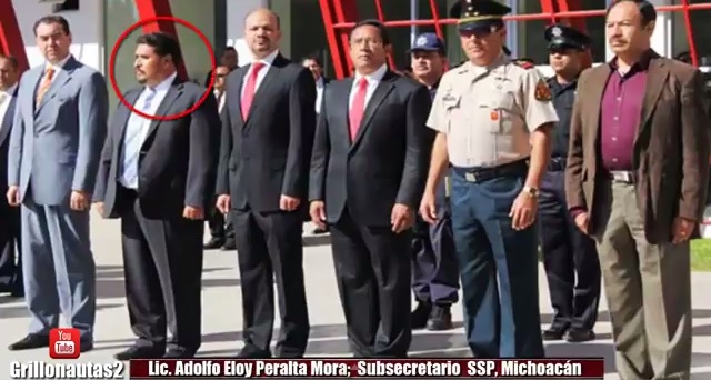 Subsecretario Adolfo Eloy Peralta Mora SSP Michoacán