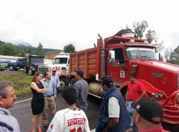 bloqueo carretera Pátzcuaro Morelia