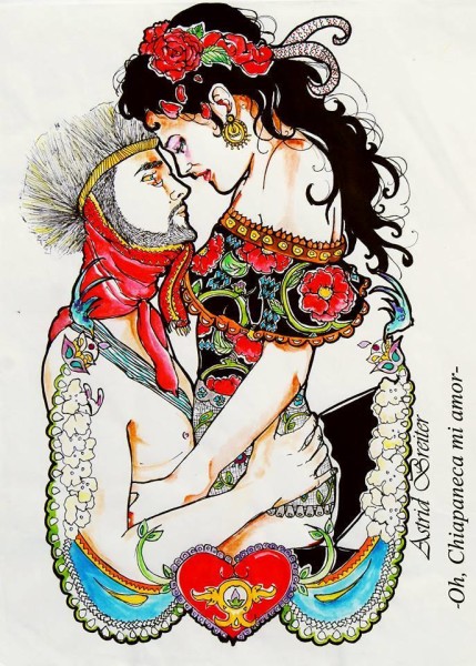 chiapanecos eroticos dibujo