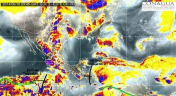 clima México CONAGUA junio 2014