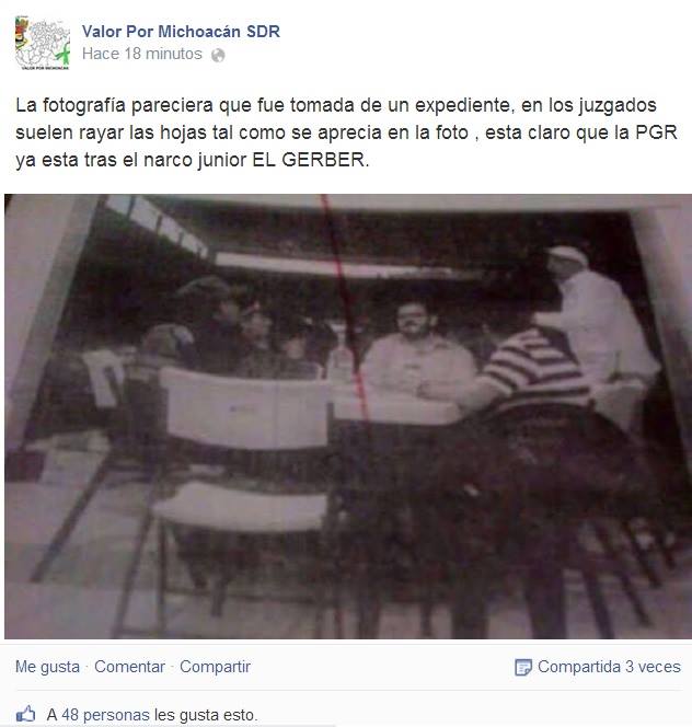 fausto vallejo foto el gerber video la tuta valor x michoacán