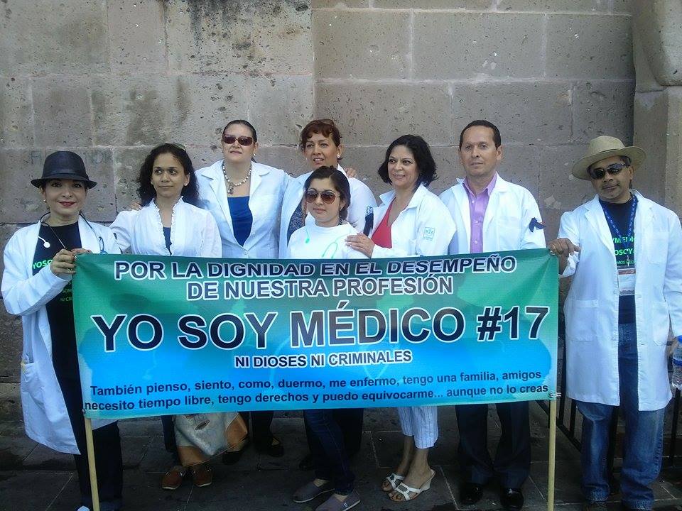 marcha #YoSoy17 en Morelia 2