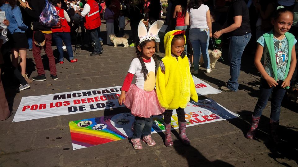 marcha animalistas en morelia3